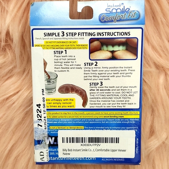 AS SEEN ON TV!! Brand New INSTANT SMILE COMFORT FIT - Picture 2 of 5